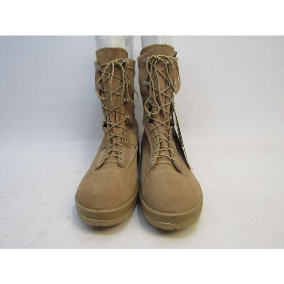 EUC Belleville Mens Sz 12.5 R Tan Suede Gore-Tex Combat Tactical Military Boots main image 5